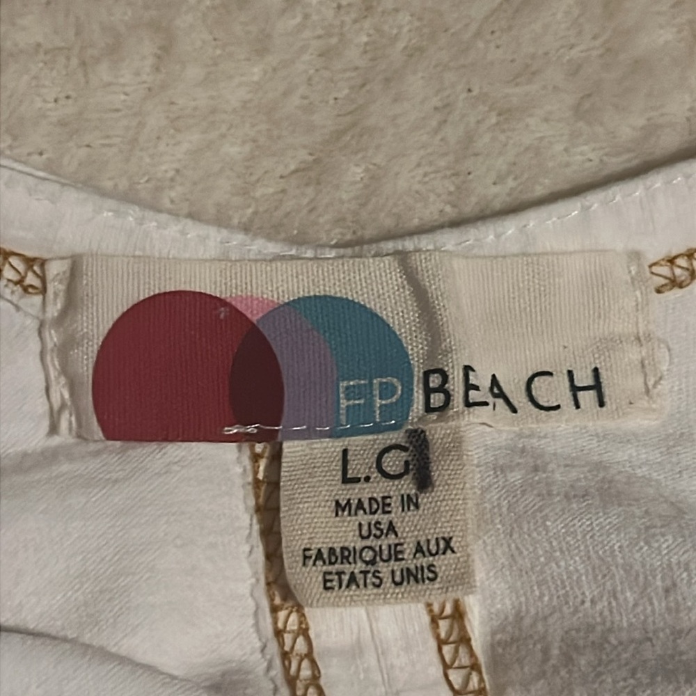 Free People Victoria Low-Back Maxi Dress White Ivory Size Large - Picture 10 of 12